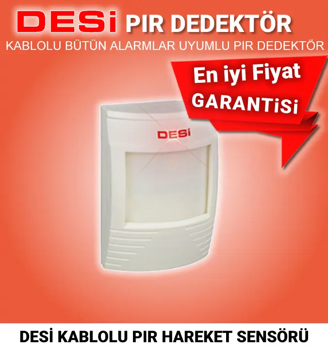 Desi Kablolu PIR Dedektör