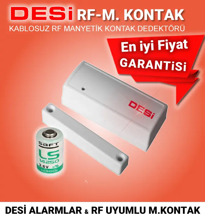 Desi RF Kablosuz Manyetik Kontak