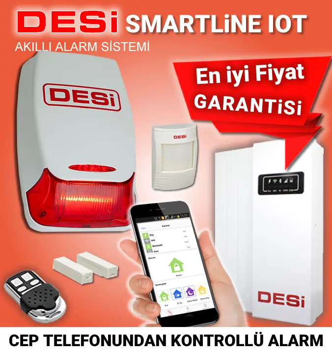 Desi Smartline IOT Akıllı Alarm Sistemi