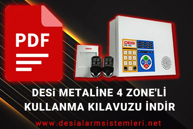 Desi metaline HS102 4 Zoneli Kullanım Kılavuzu