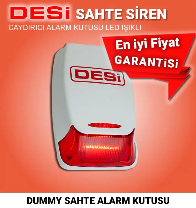 Desi dummy caydırıcı siren