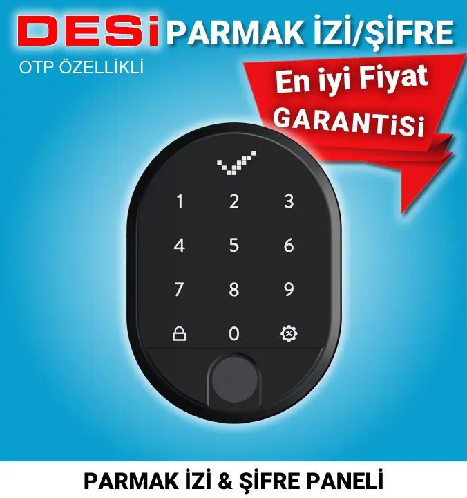 Desi Utopic Parmak izili Şifre Paneli